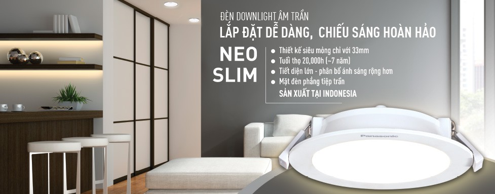 Đèn downlight âm trần panasonic1