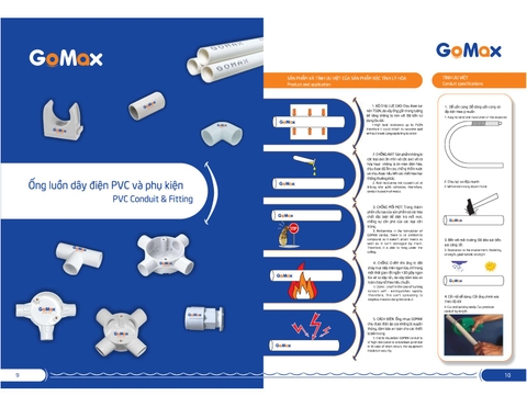 Bảng giá ống luồn dây điện cáp ngầm Gomax