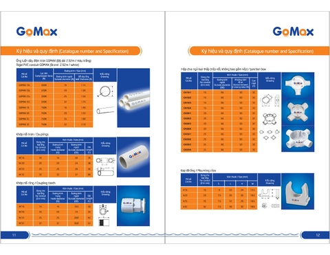 Bảng giá ống luồn dây điện cáp ngầm Gomax