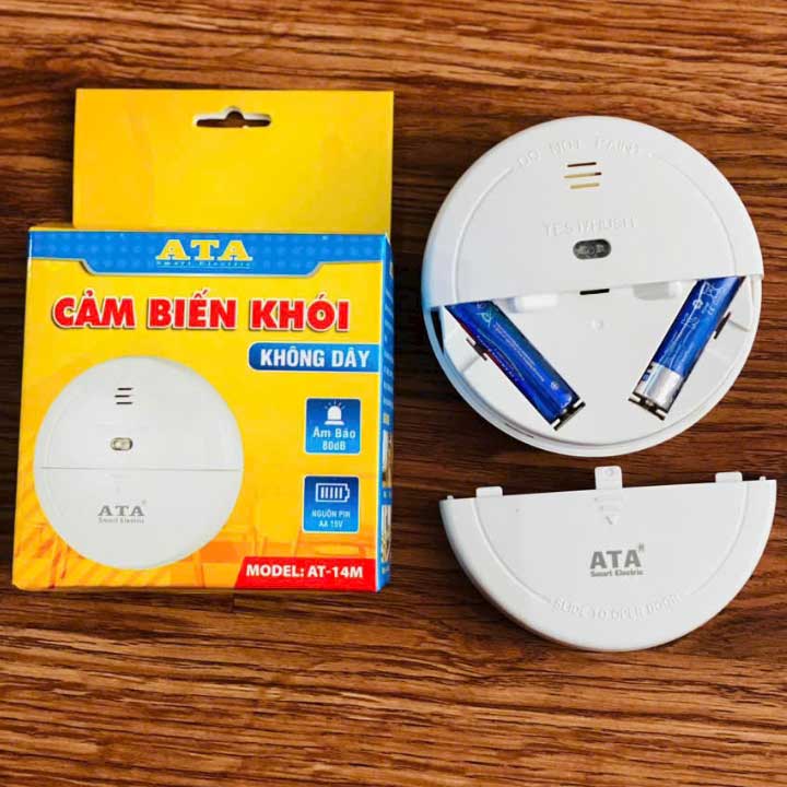 Đầu báo khói độc lập không dây ATA AT14 