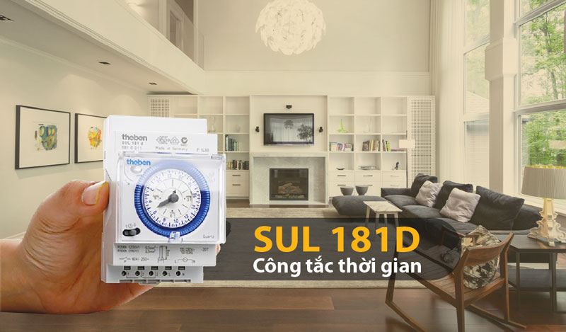 Công tắc hẹn giờ Theben Sul 181D